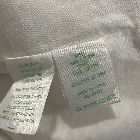 Lilly Pulitzer Annabelle Top in Resort White (Size 0) - Picture 8 of 9